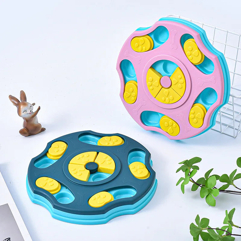 Interactive Dog Feeding Puzzle for Smarter, Slower Eating
