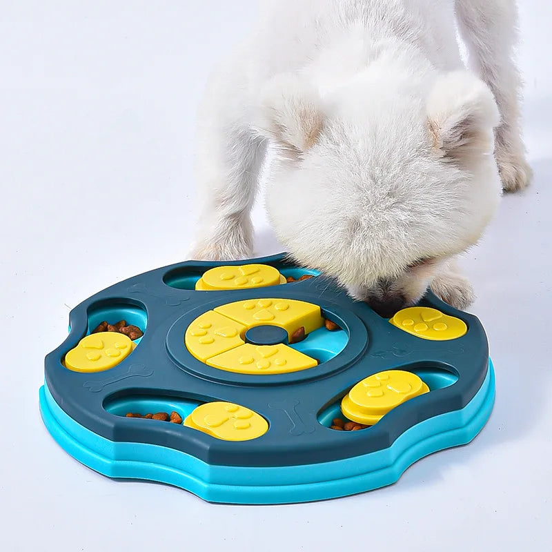 Interactive Dog Feeding Puzzle for Smarter, Slower Eating