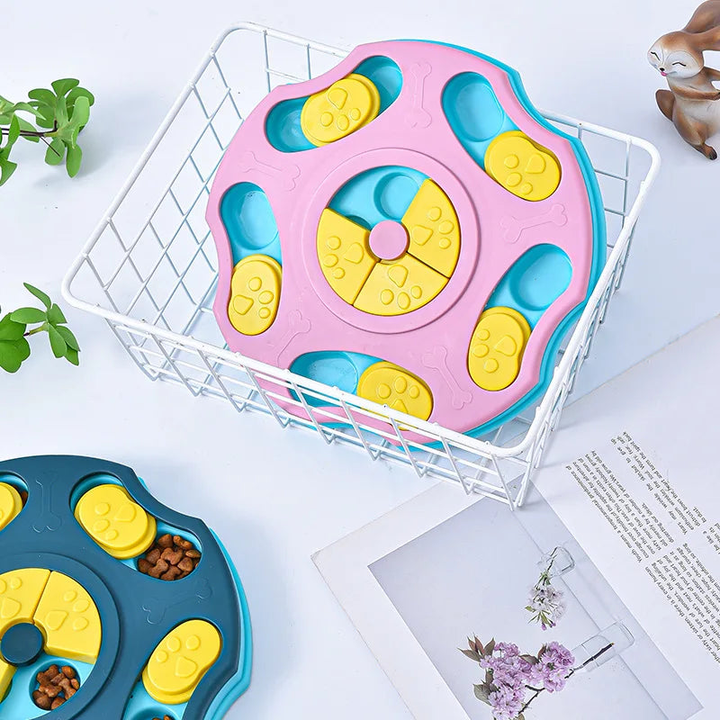 Interactive Dog Feeding Puzzle for Smarter, Slower Eating