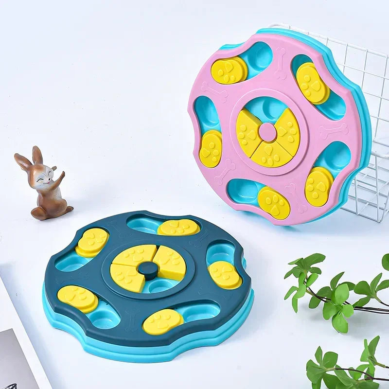 Interactive Dog Feeding Puzzle for Smarter, Slower Eating