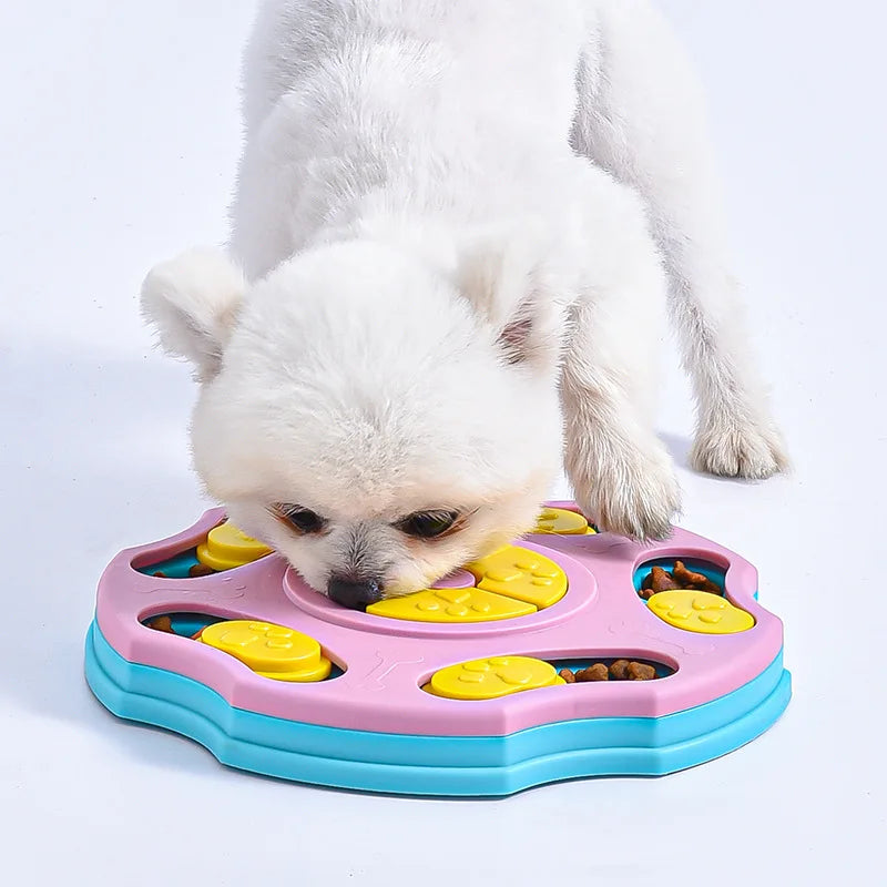 Interactive Dog Feeding Puzzle for Smarter, Slower Eating